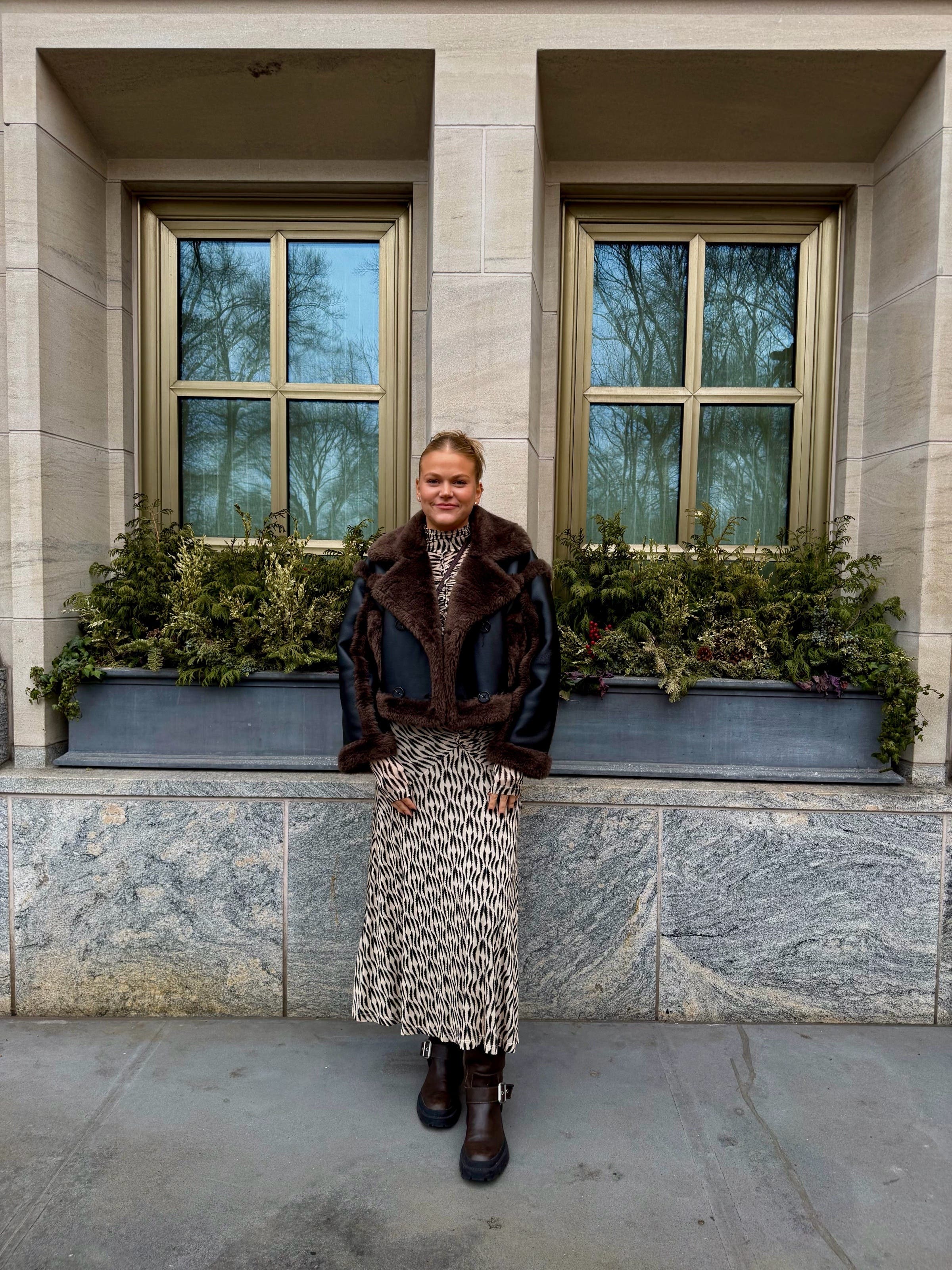 Shearling Kristy Jacket by Stand Studio | Rent the Runway