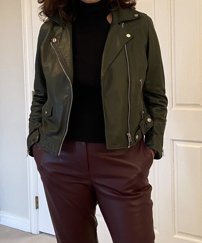 ジャケット・アウター Raucohouse Raglan leather 2-way jacket Raucohouse Raglan leather 2way jacket（Block suede crop