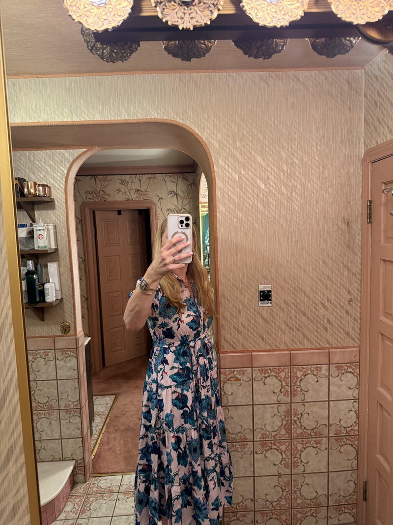 【DIANE von FURSTENBERG】エレガント★花柄ミディドレス Floral Queena Dress by Diane von Furstenberg | Rent the Runway