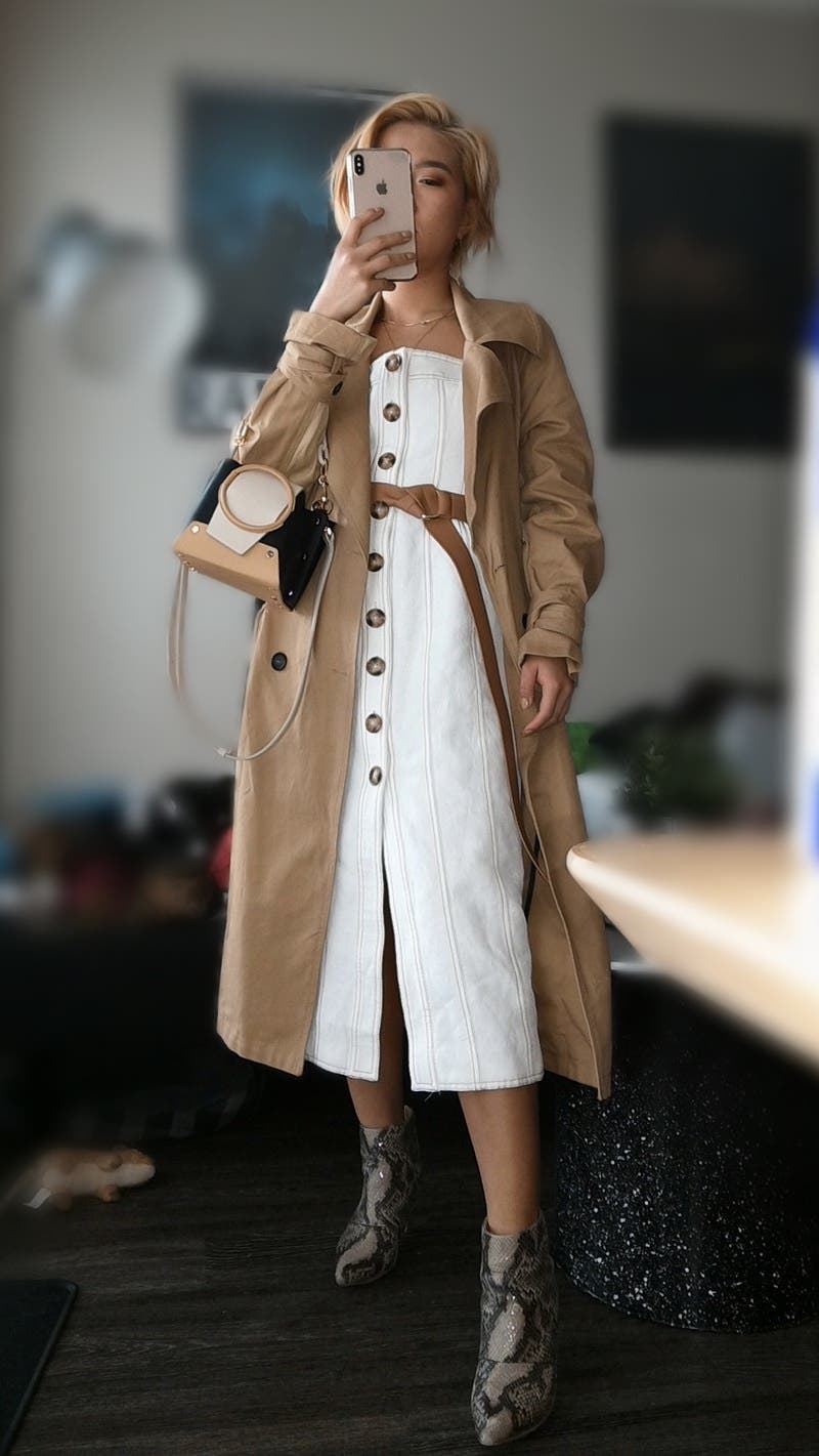 c meo collective devoted midi dress C/MEO Collective | Dresses | Cmed Collective Devoted Linen Blend Mini Dress  In Ivory