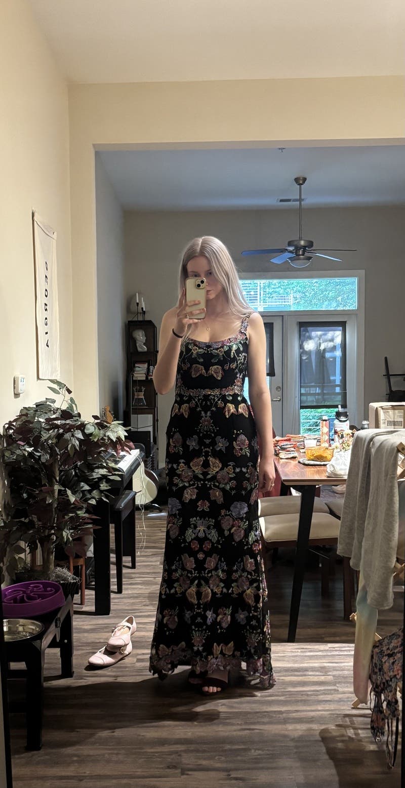 corey lynn calter calista embroidered basque-waist midi dress THE CALISTA DRESS – CLC by Corey Lynn Calter main image 1