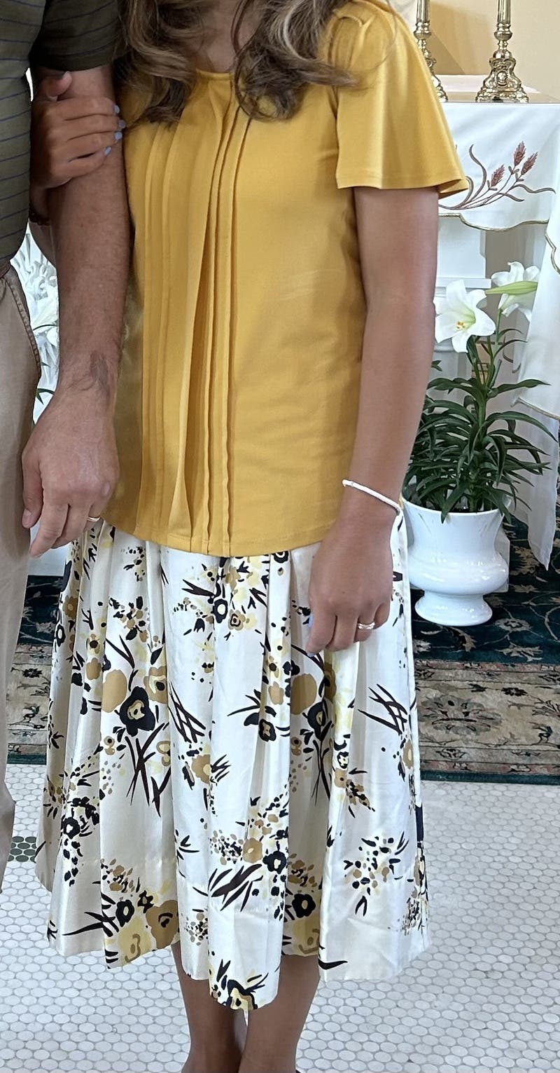 Silk Pleated Skirt by Tory Burch | Rent the Runway