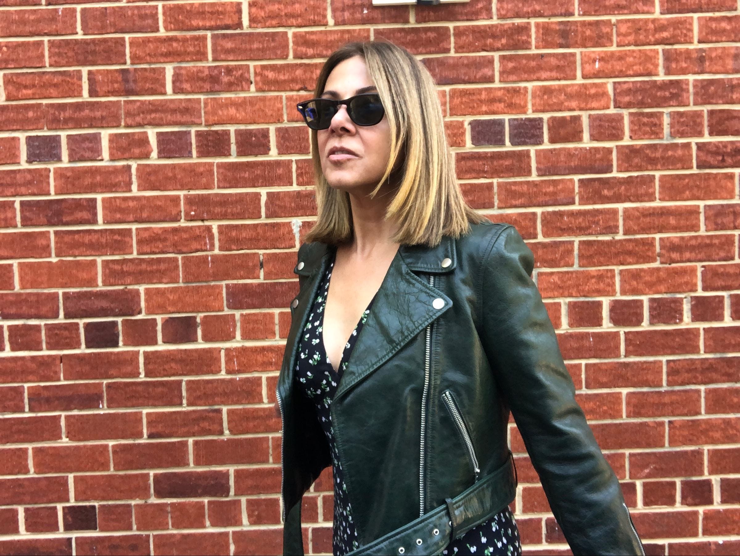 Cropped Leather Moto Jacket by J.Crew | Rent the Runway