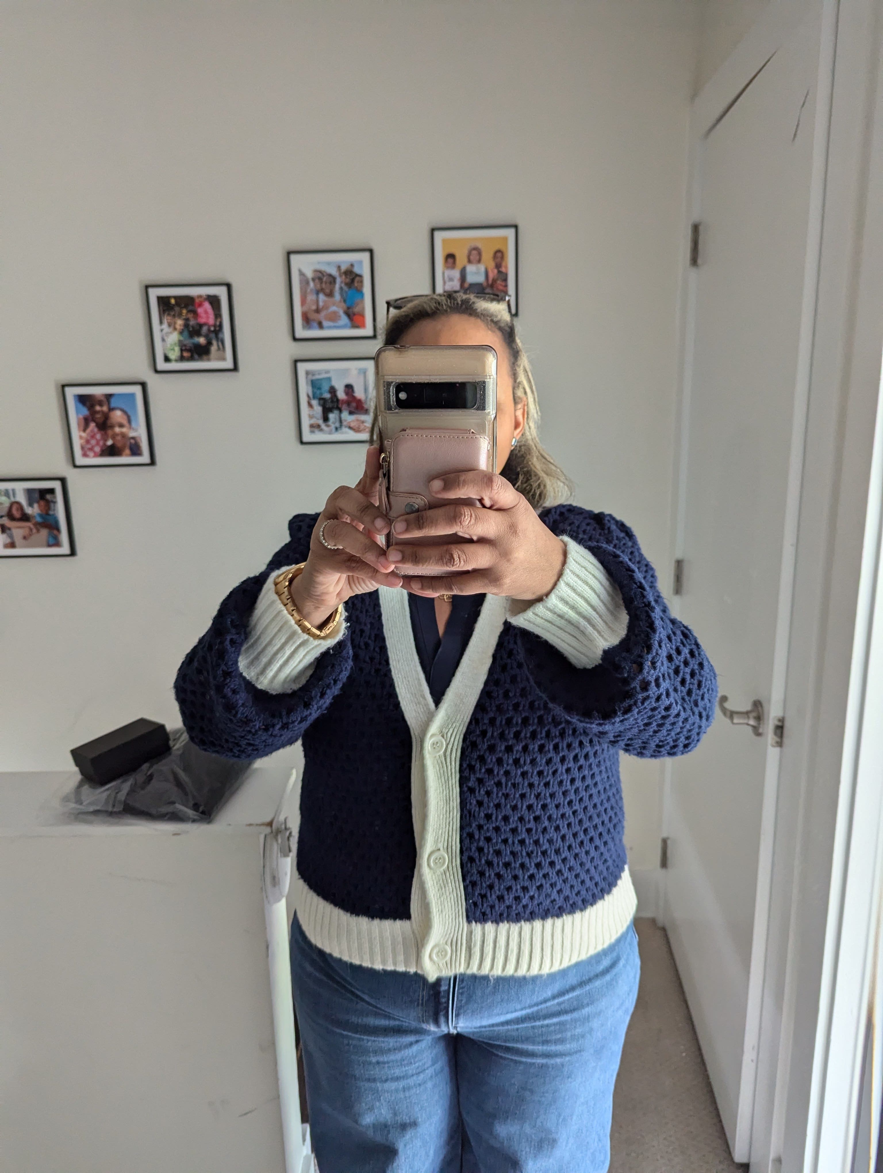 【2plan】Kinto Summer Openwork Half Cardigan 2plan (ツープラン) - キントサマー透かし編みハーフ