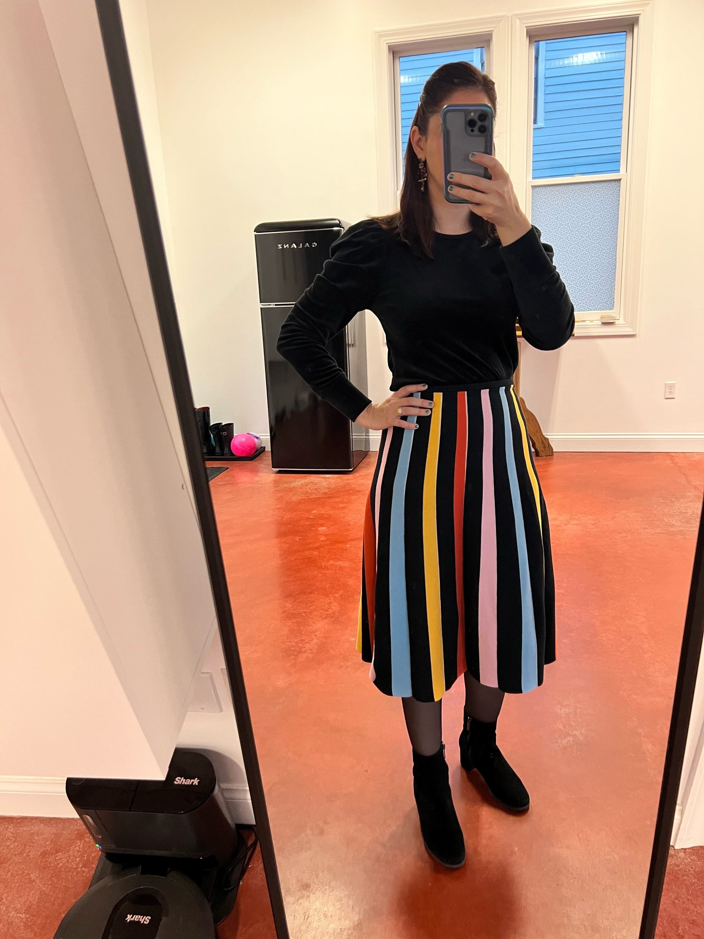 STRIPE DARWSTRING LONG SKIRT（1週間限定出品！） STRIPE DARWSTRING LONG SKIRT