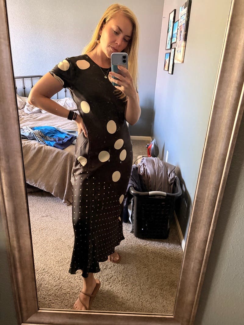 side knot midi dress One sleeve side knot midi dress