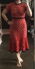 chinese dress ladies Jill Midi Dress - Cherry Print