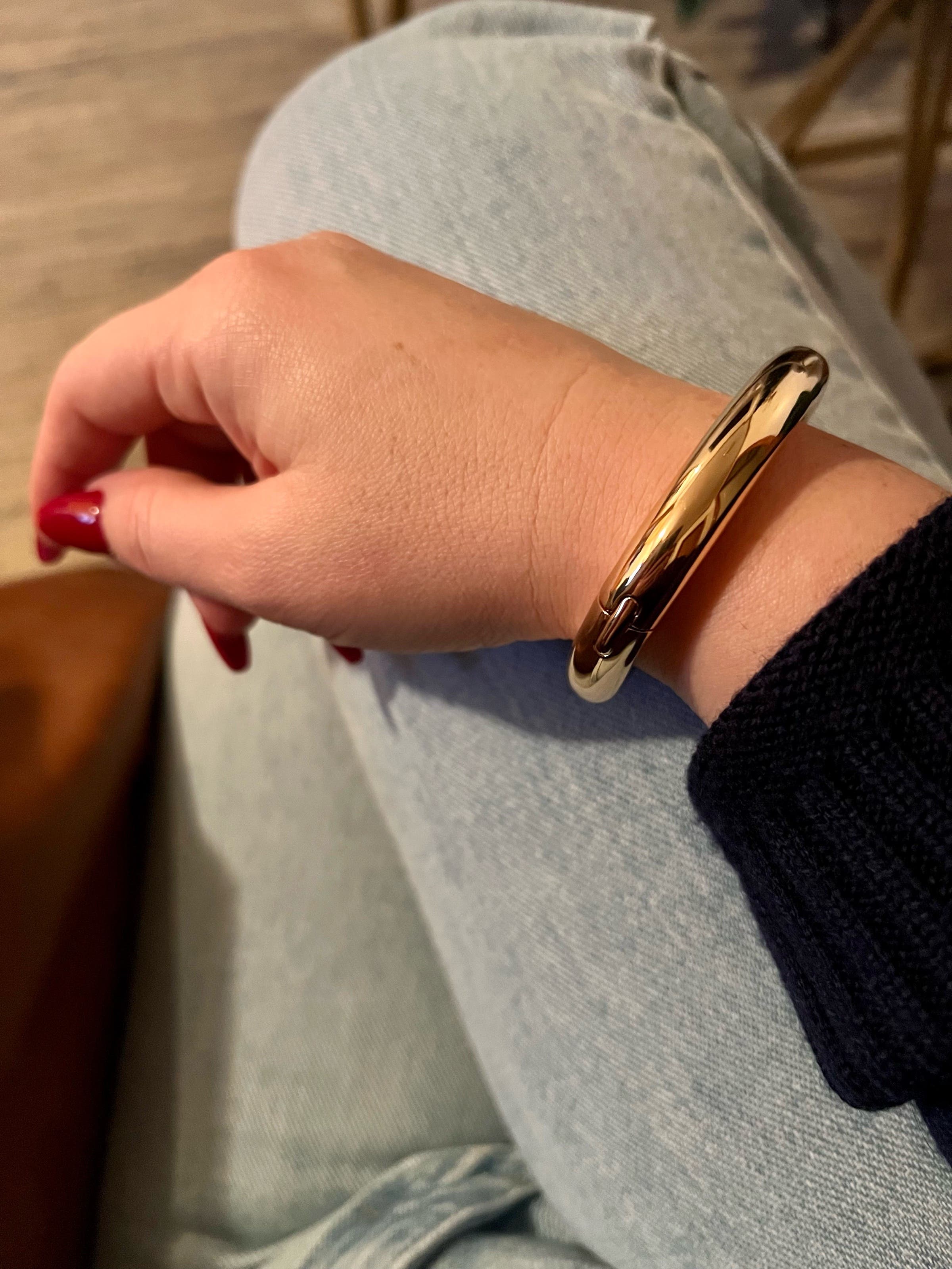 Gia Mega Bangle by JENNY BIRD | Rent the Runway