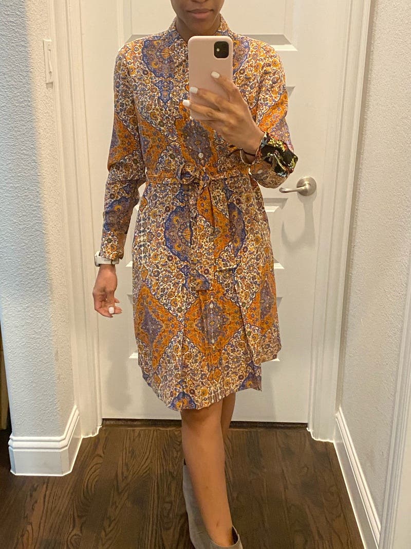Soiree Pleated Shirtdress by Tory Burch | Rent the Runway