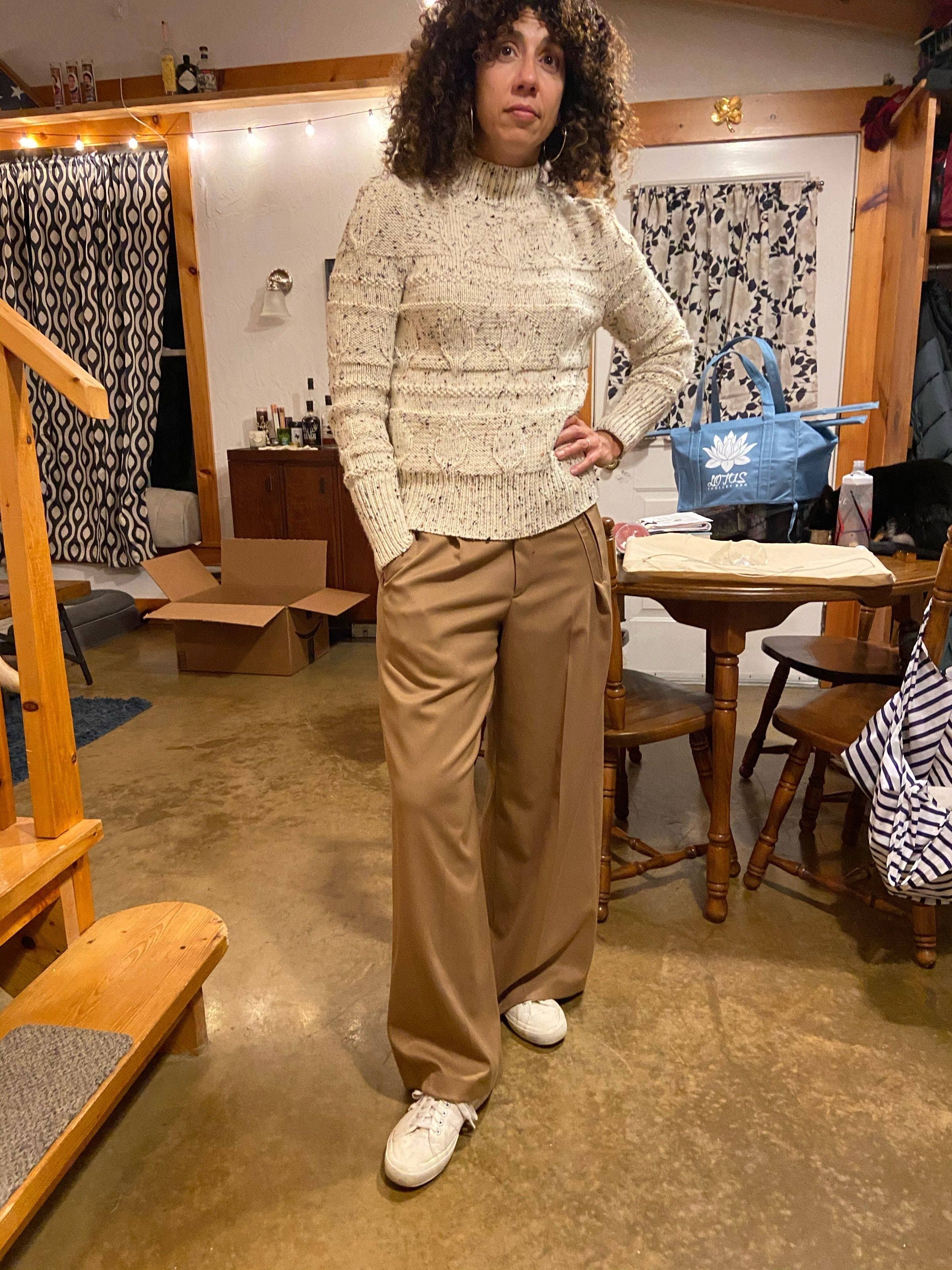 ボトムスその他 MM6 Maison Margiela Shiny burgundy wide trousers Wide Leg Trousers in Burgundy – SVRN