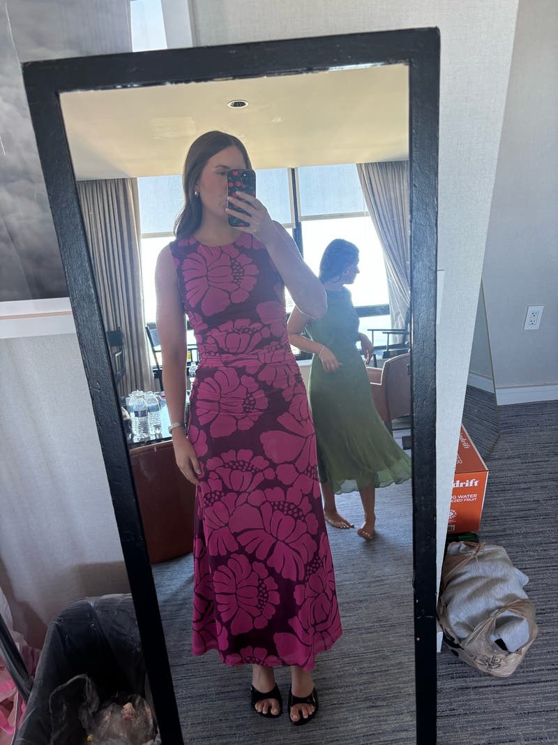 Persephone Mesh Midi Dress by MINKPINK | Rent the Runway