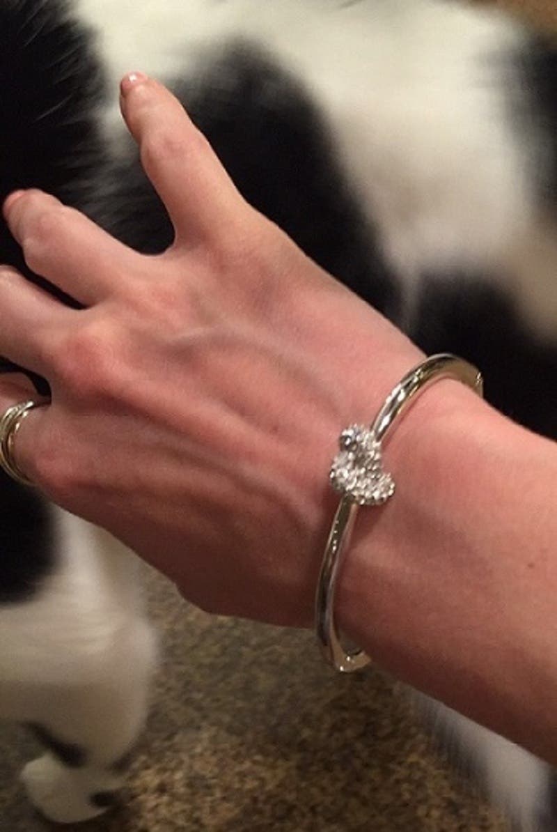 ブレスレット sale!kate spade-infinity knot bangle Silver Sailor's Knot Bangle by kate spade new york
