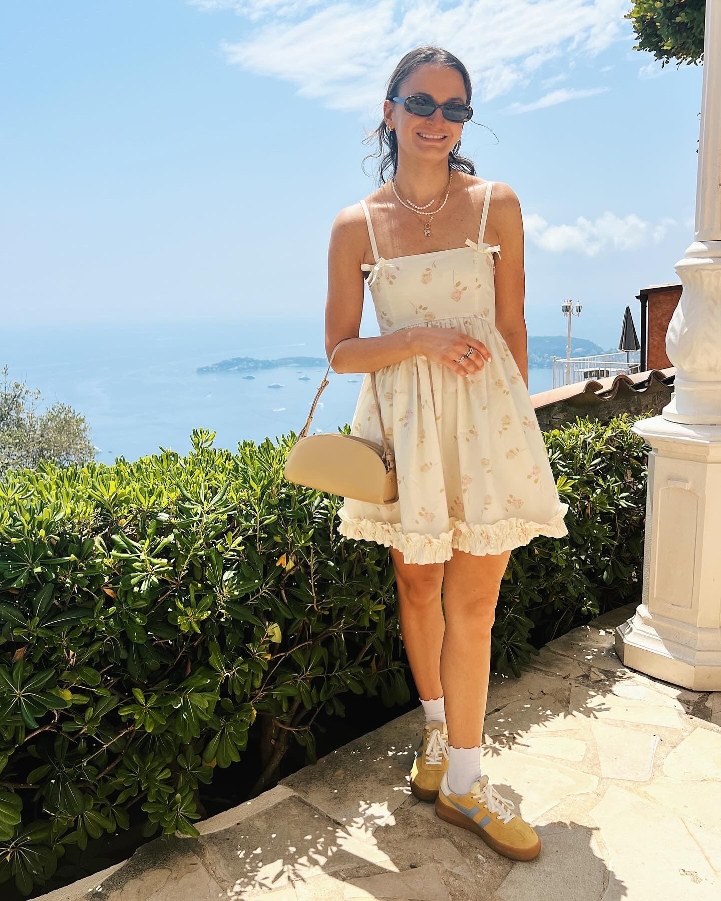 Bow Detail Baby Doll Dress by GANNI | Rent the Runway