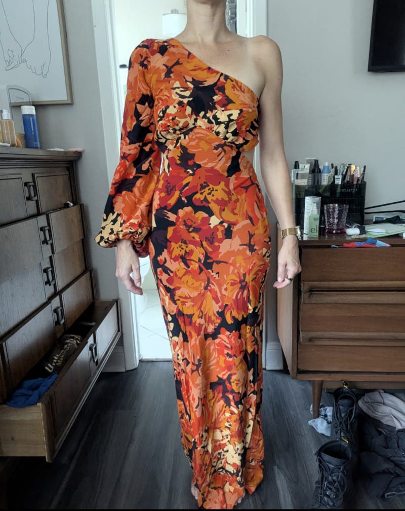 knee length dresses for ladies Shona Joy Incanto Twist Front Midi Dress – Danielle Louise Fashion main image 0