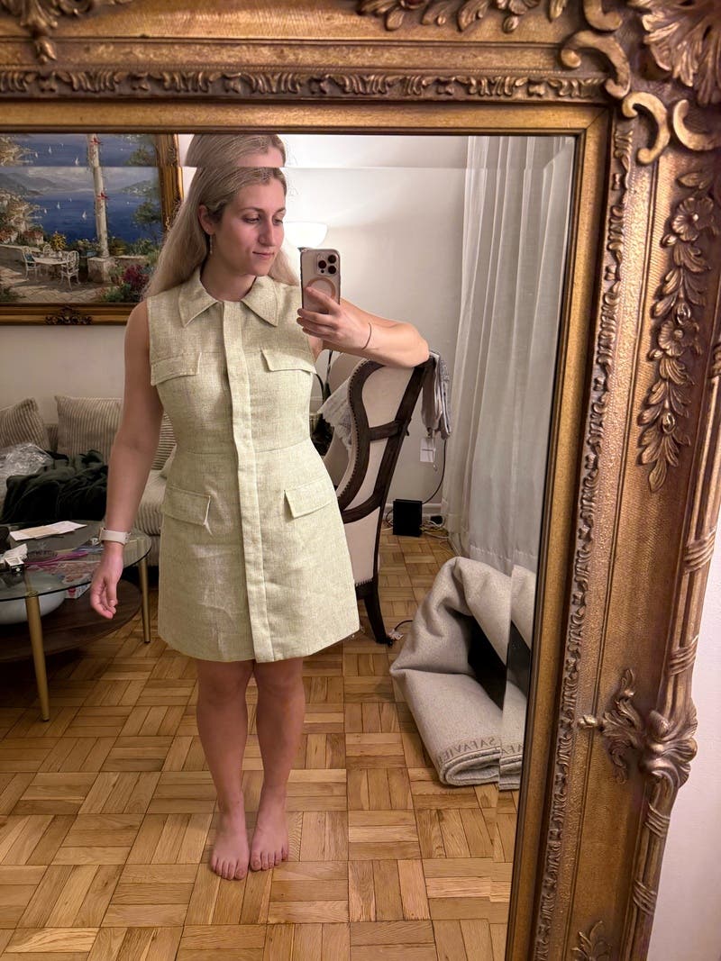 Jettion Collar Flap Tweed Dress ワンピース Tweed Collared Dress by Jason Wu x RTR | Rent the Runway