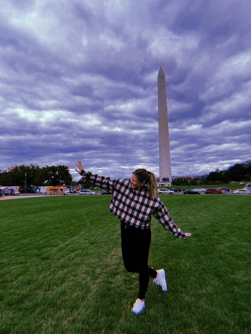 【Victoria Beckham】チェックリネントップ Check Print Funnel Neck Top by Victoria Victoria Beckham