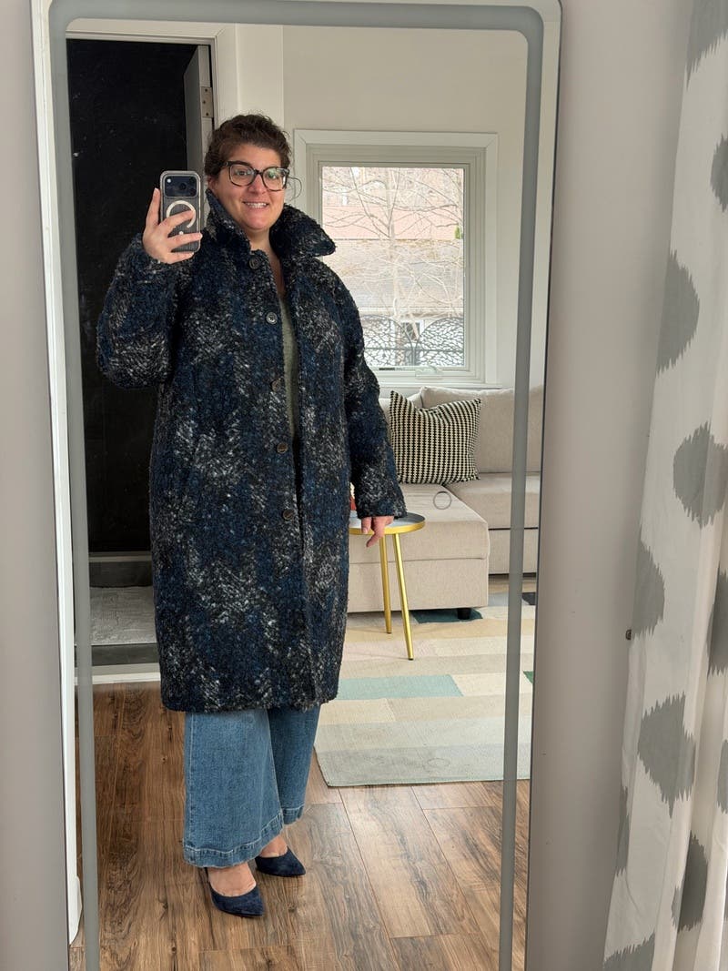 Balmacaan Coat by Ellen Tracy | Rent the Runway
