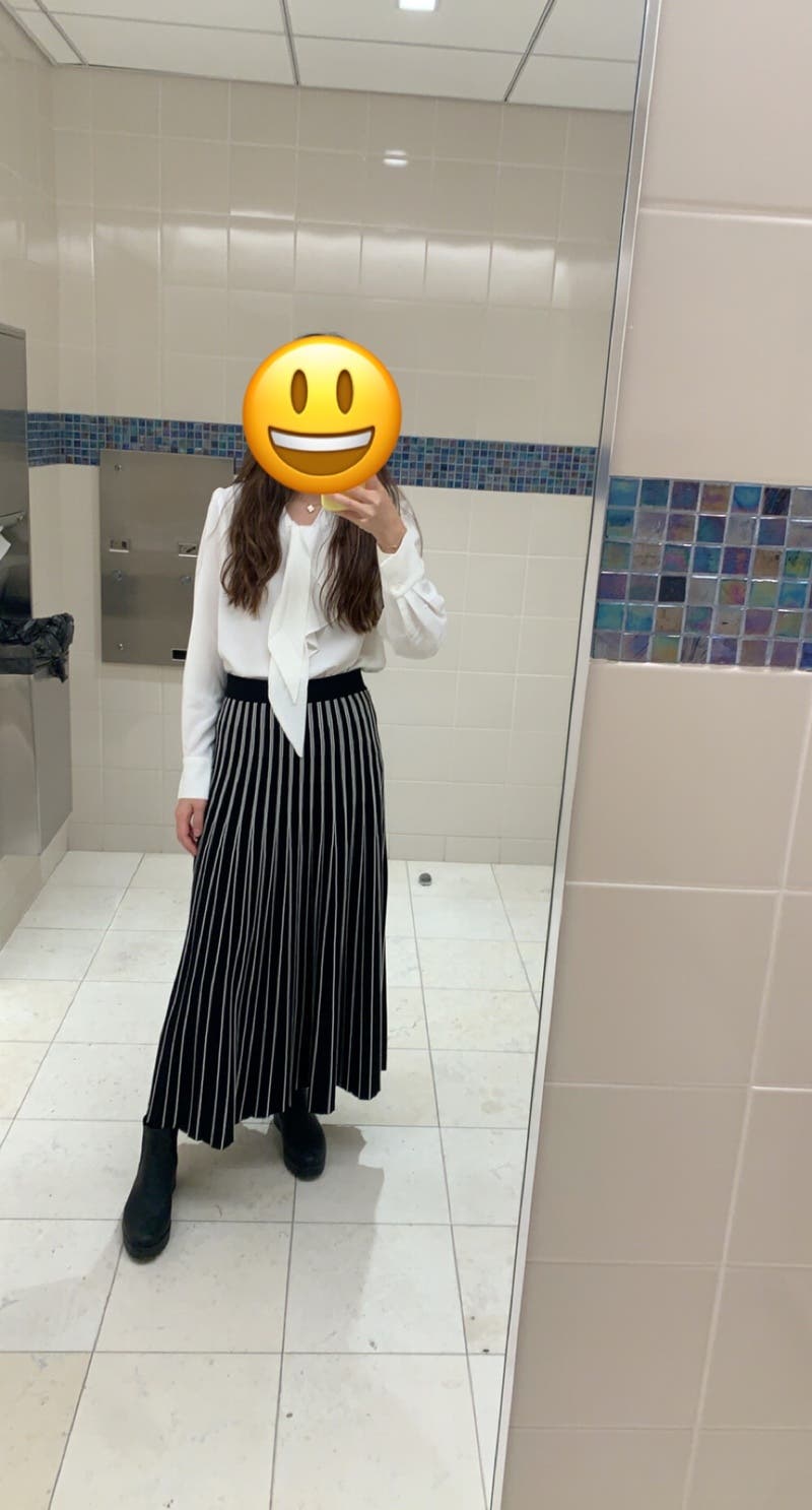 Striped Sweater Skirt by Tory Burch | Rent the Runway