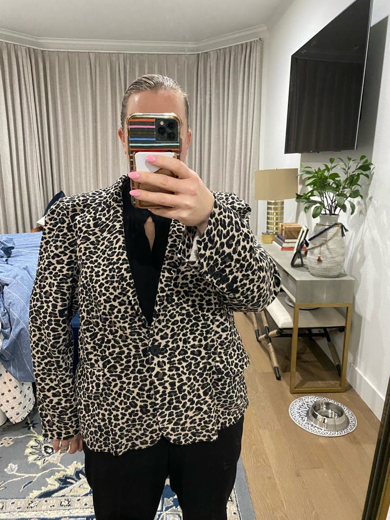 新品ZADIG＆VOLTAIREDELUXE定価54000レオパード　ジャケット 1814182-cropped.jpg