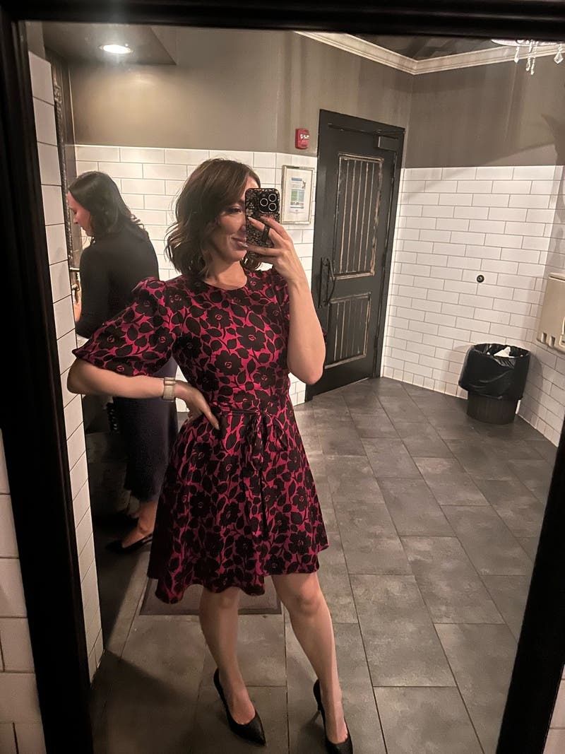Rosy Garden Tie-Waist Dress by kate spade new york | Rent