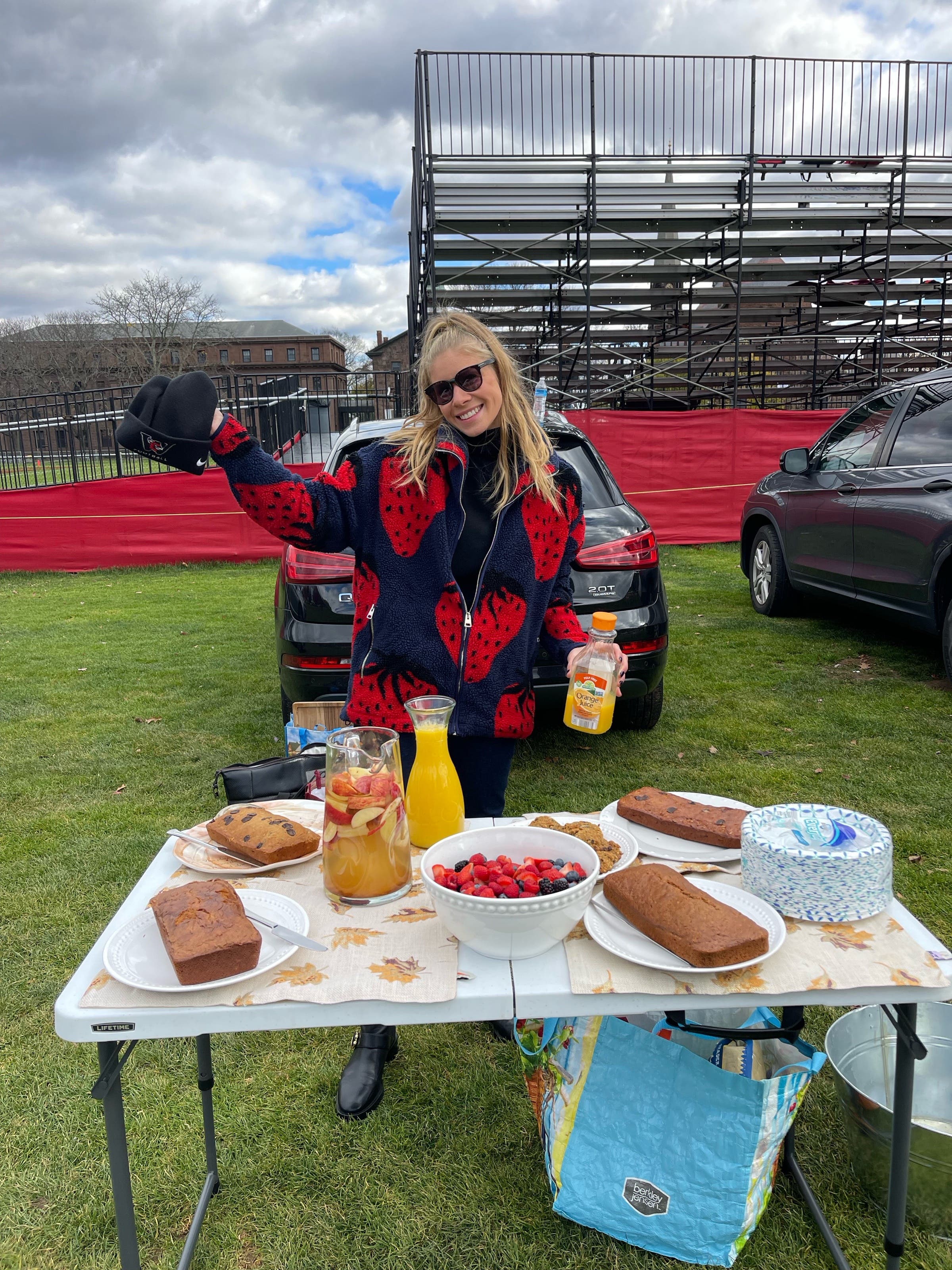 Strawberry Fleece Jacket by JW Anderson | Rent the Runway