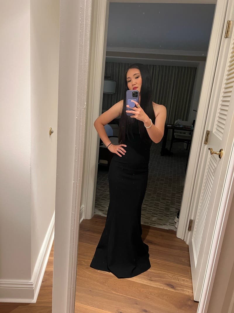 Black Sama Gown by Elizabeth and James | Rent the Runway