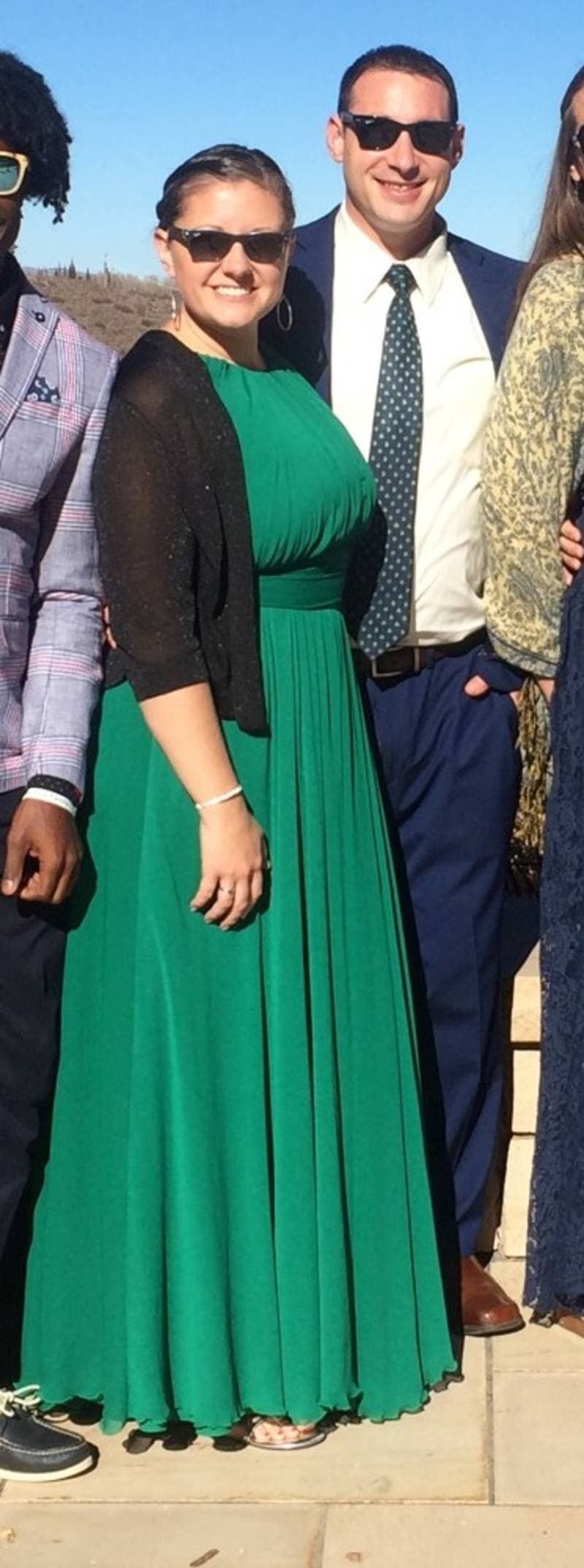 badgley mischka fluorite emerald gala gown