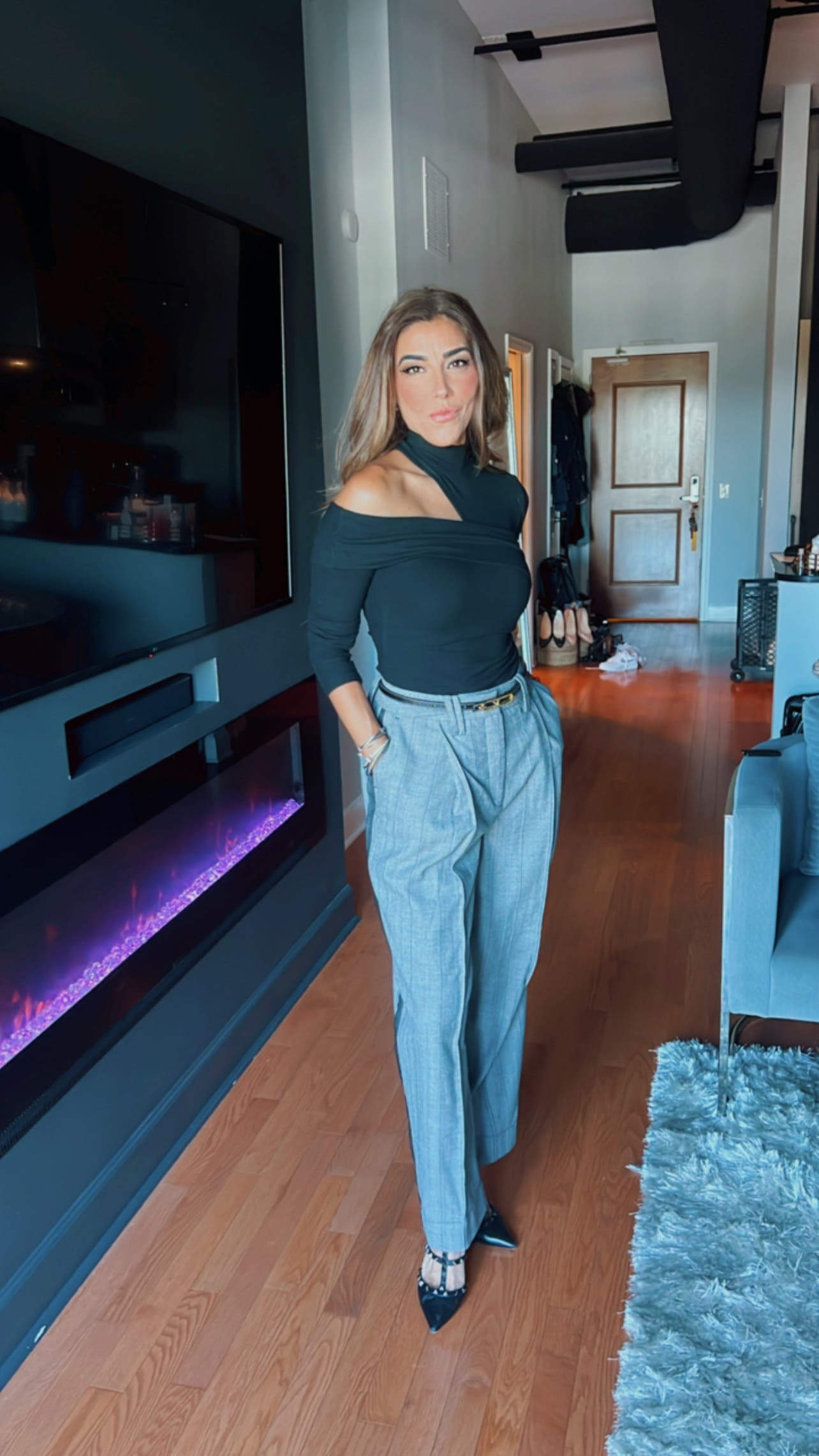 Herringbone Pants by GANNI | Rent the Runway