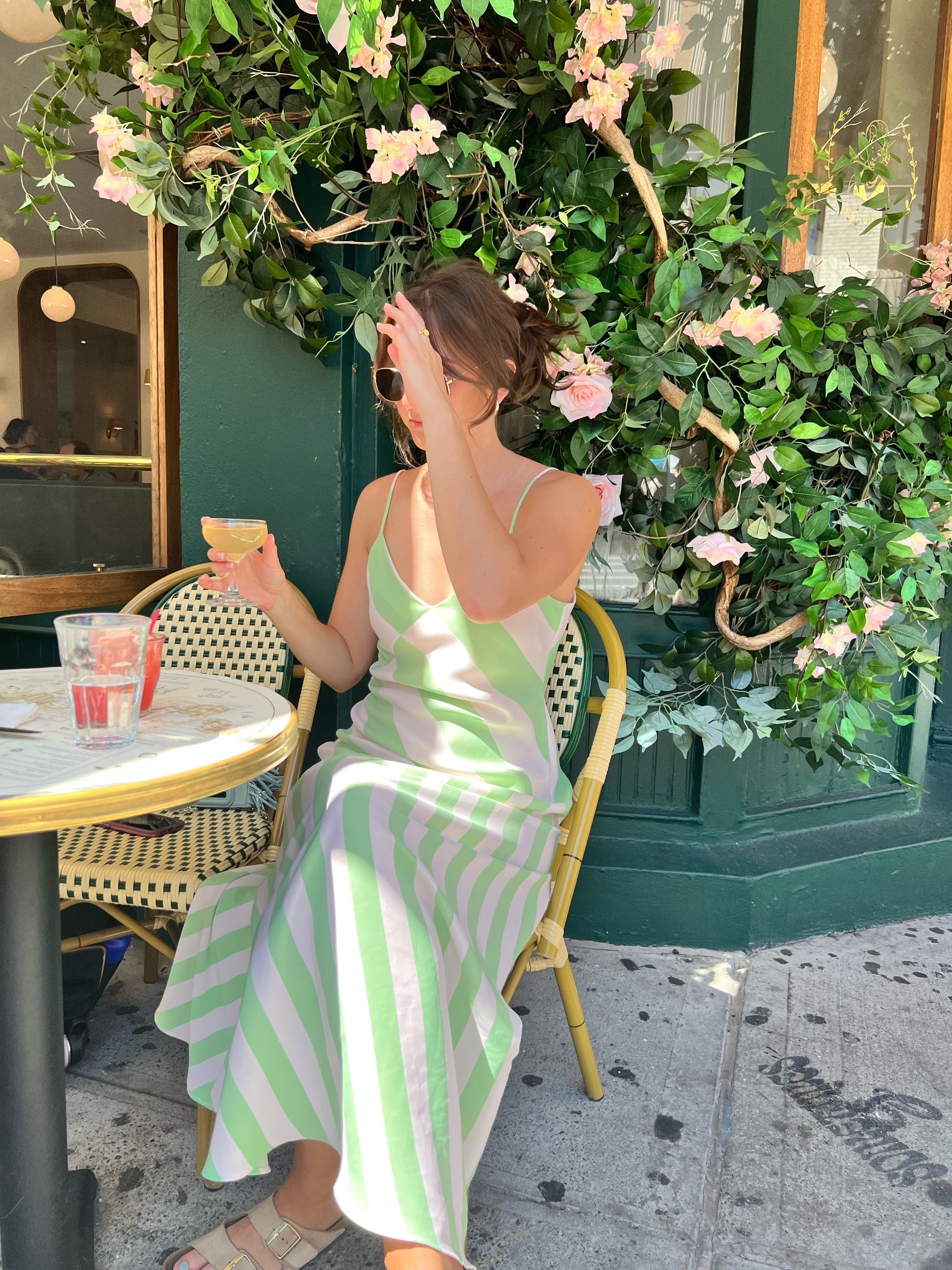 Mint Imman Dress by Saunders x RTR | Rent the Runway