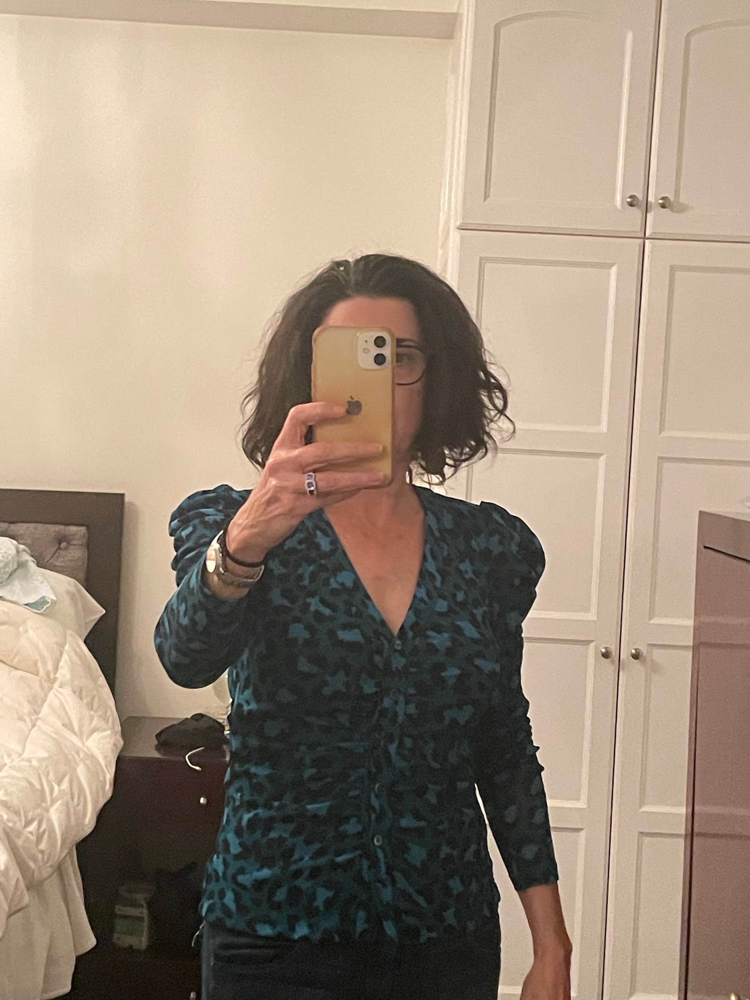 [ DIANE von FURSTENBERG ] エリメッシュトップ Metallic Stripe Turtleneck by Diane von Furstenberg | Rent