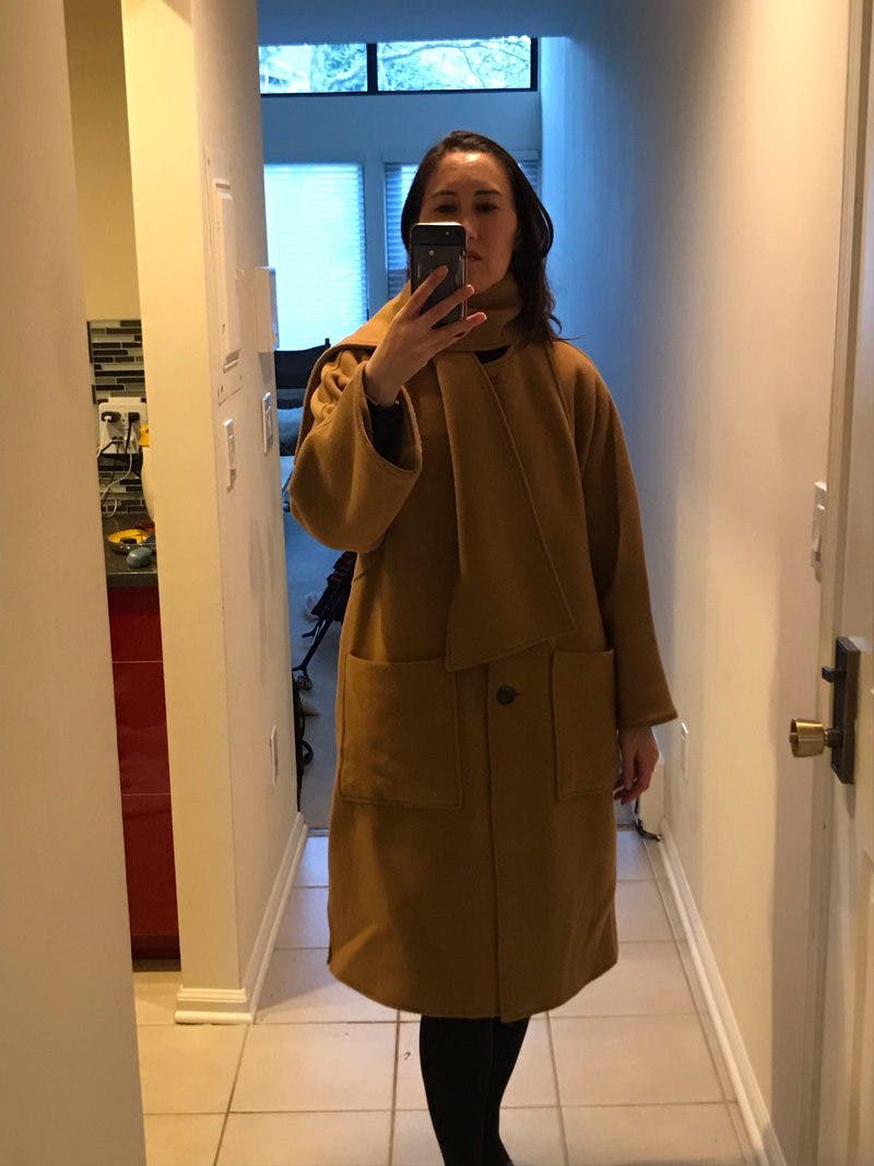 Camel Chelsea Coat by Tory Burch | Rent the Runway