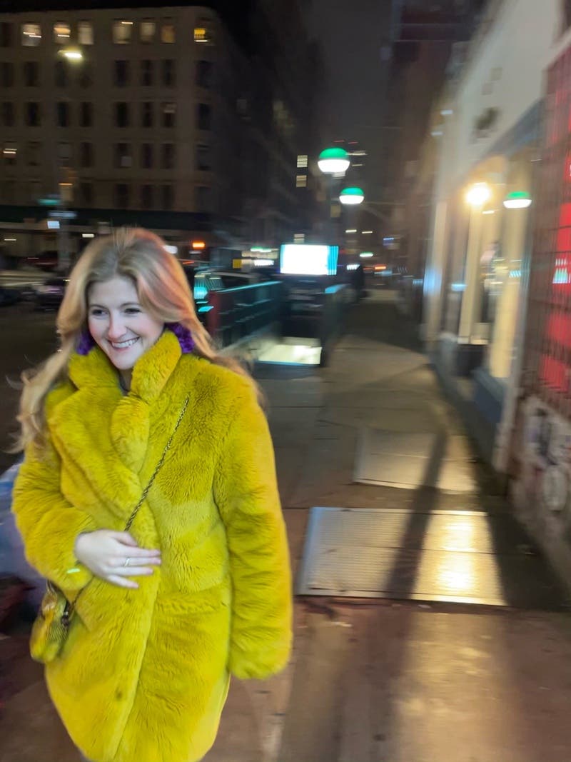 APPARIS イエローファーコート Sサイズ Mustard Sophie Faux Fur Coat by Apparis | Rent the Runway