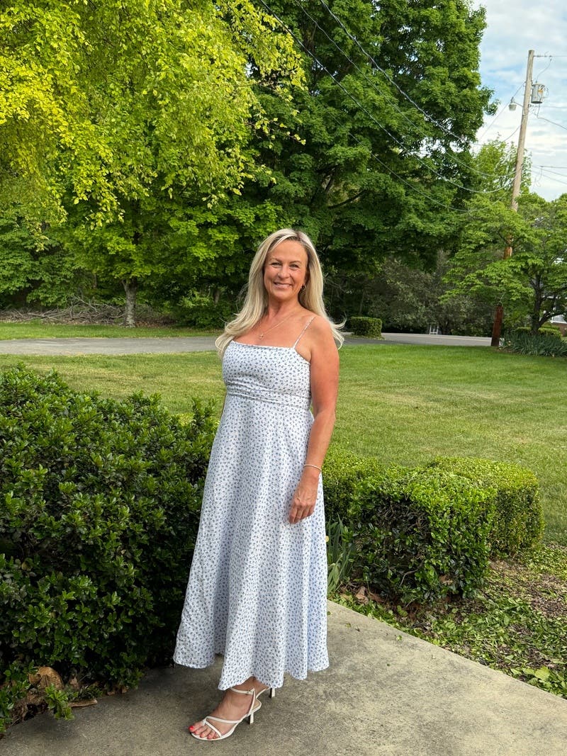 Monette Linen Dress by Reformation | Rent the Runway