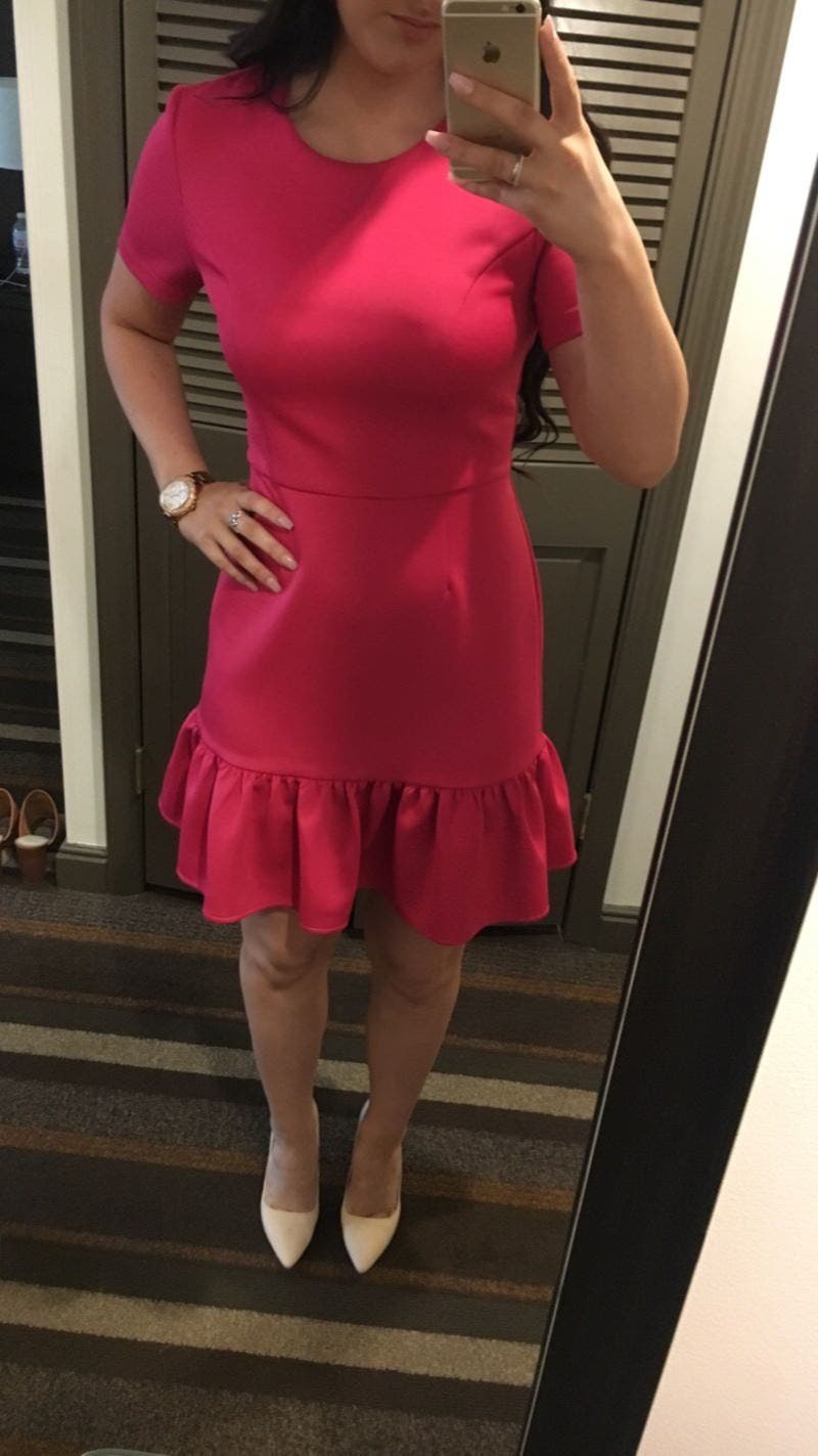 Aurora Flutter Sleeve - Fuchsia