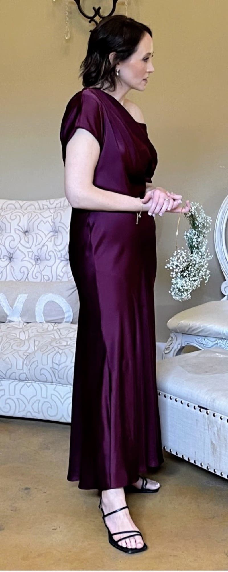 Off the Shoulder Gown by Lauren Ralph Lauren | Rent the Runway
