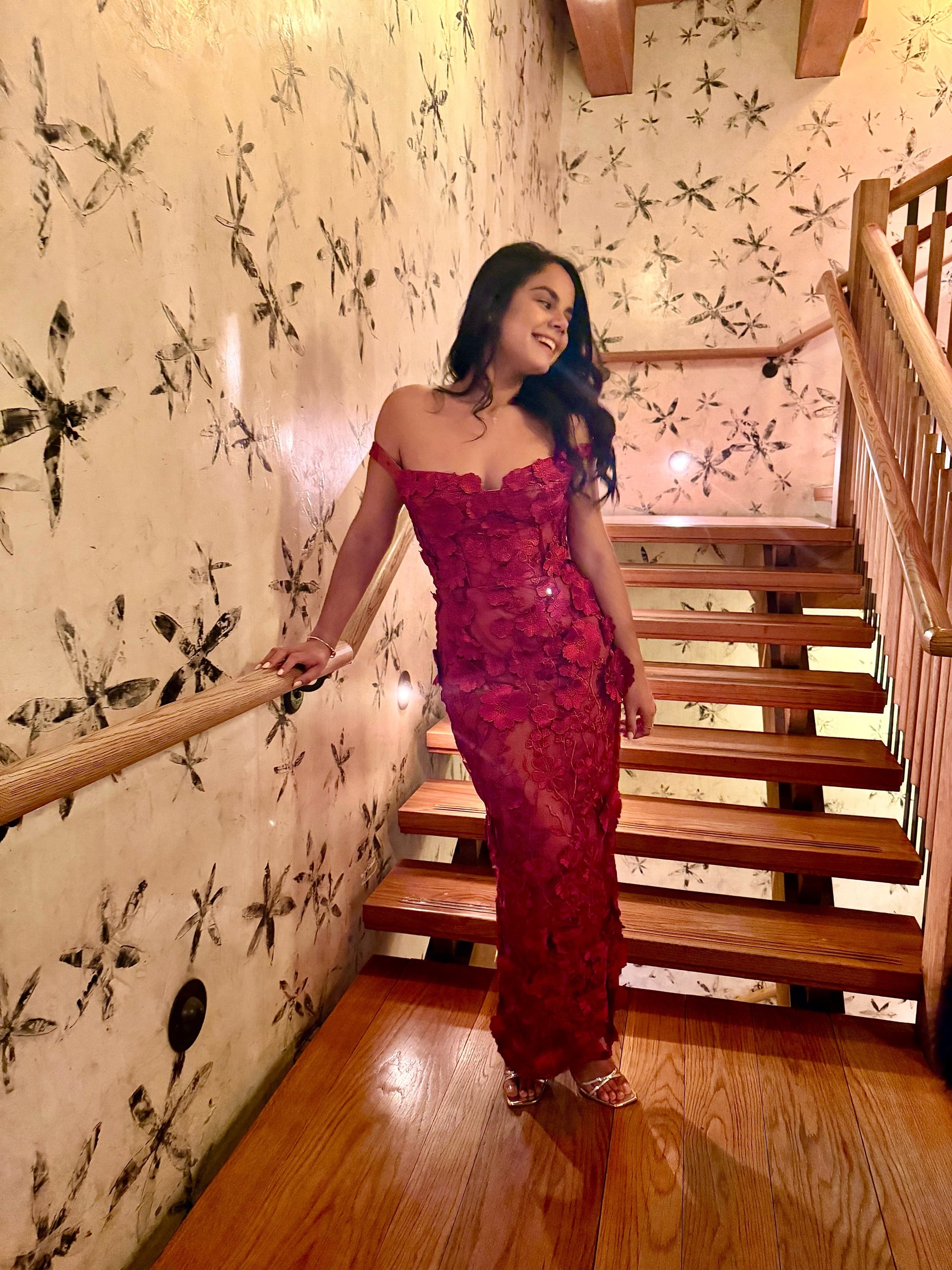 chinese dress ladies Jasmine Noir Gown by Bronx and Banco  The Fitzroy