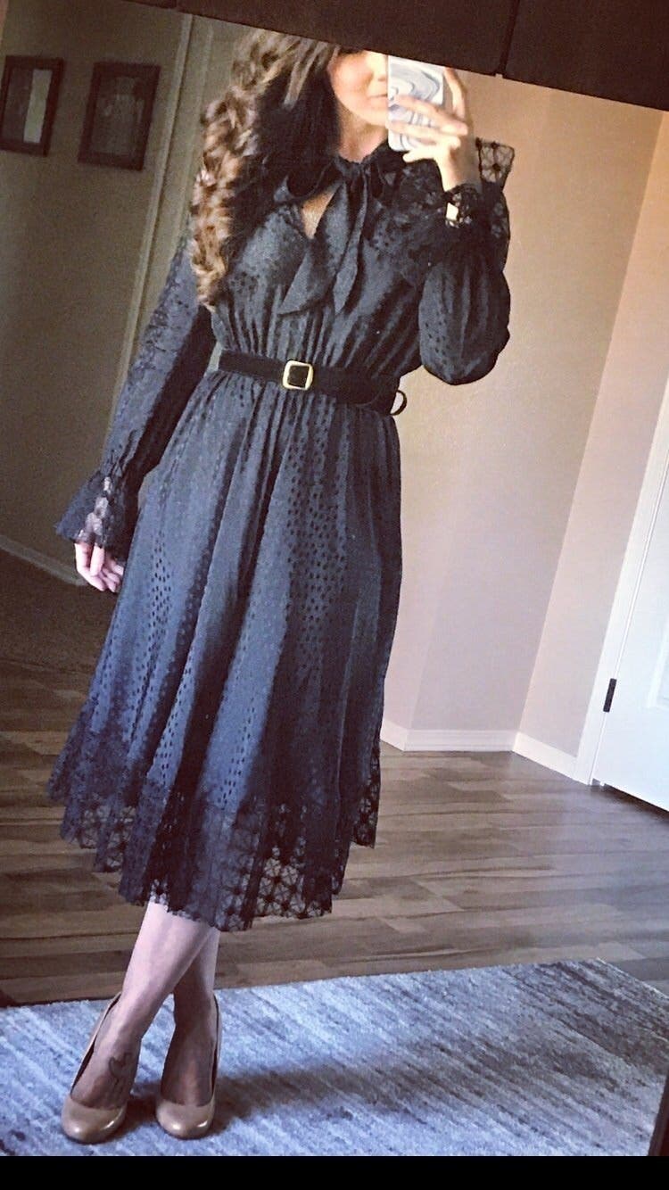 black long sleeve dress girls Black Star Sequined Tulle Long Sleeves Popular Flower Girl Dresses, CF0014
