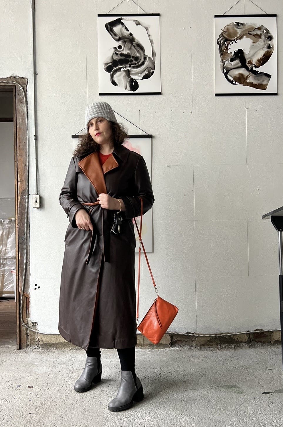 Faux Leather Trench Coat by Derek Lam 10 Crosby x RTR | Rent the