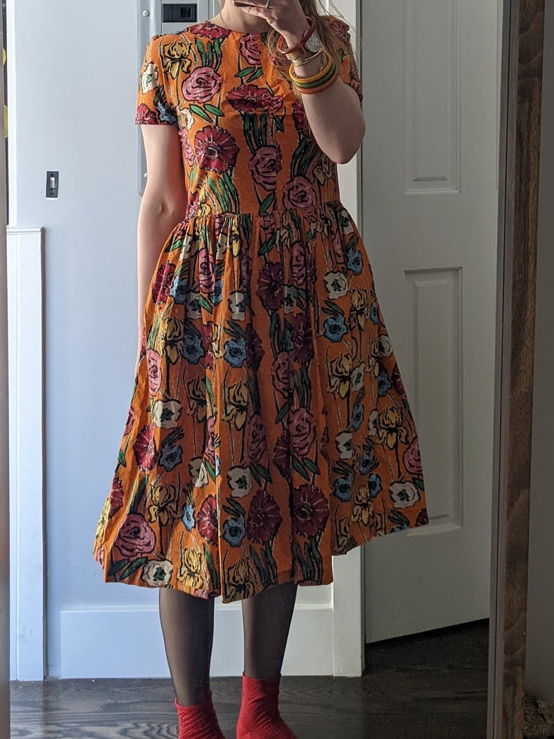 ワンピース MARNI SS24 Printed viscose dress (ABMA1166A0UTVA12 REW01) MARNI SS24 Printed viscose dress (ABMA1166A0UTVA12 REW01