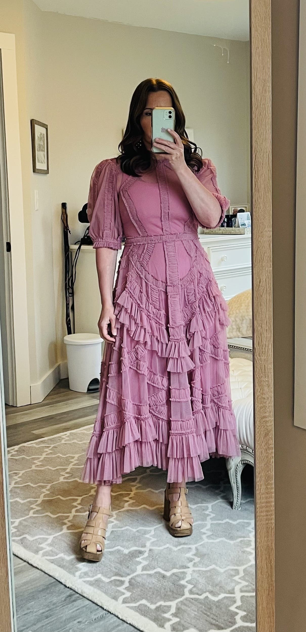 chinese dress ladies Petal and Pup Women's Cally Ruffle Sleeve Maxi Dress main image 0