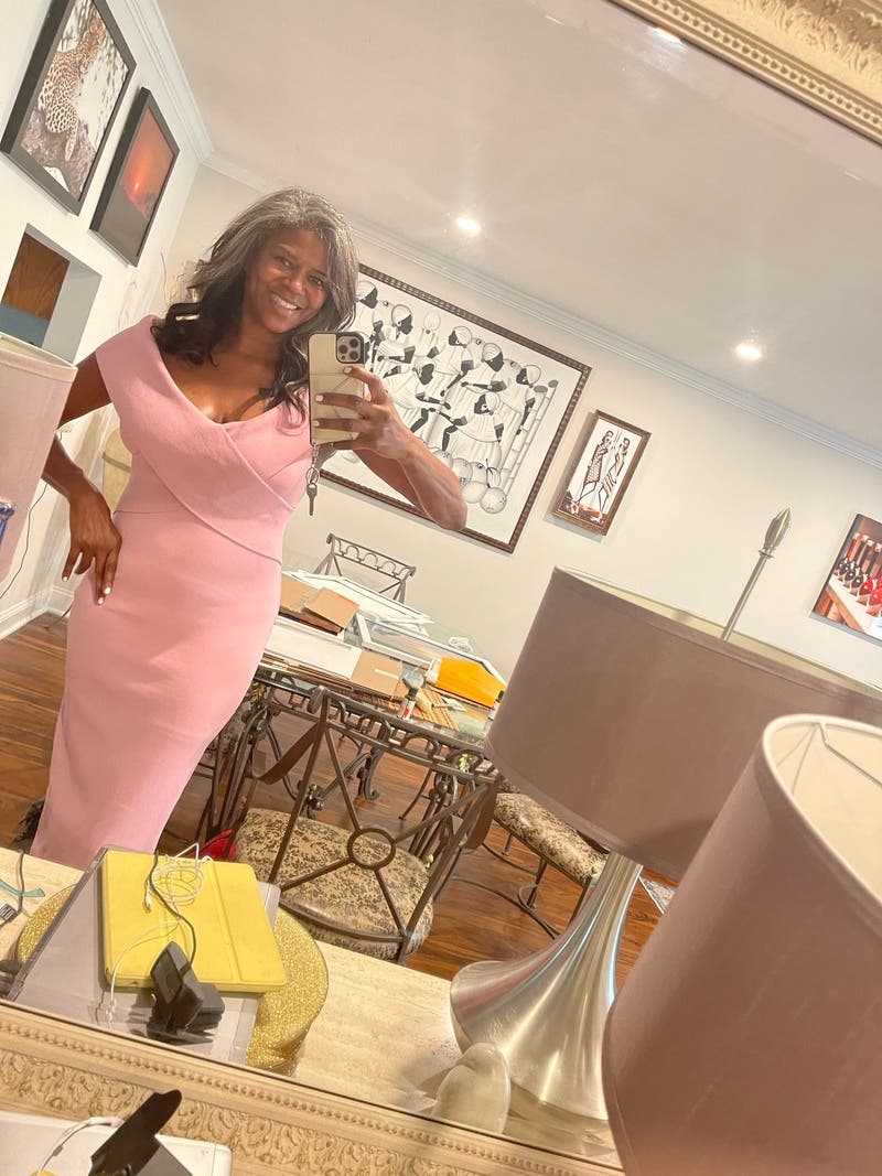 ワンピース SOLACE LONDON Women Mid Skirts OS43001 PUPIN PINK The Lenna Midi Dress in Hot Pink – Solace London