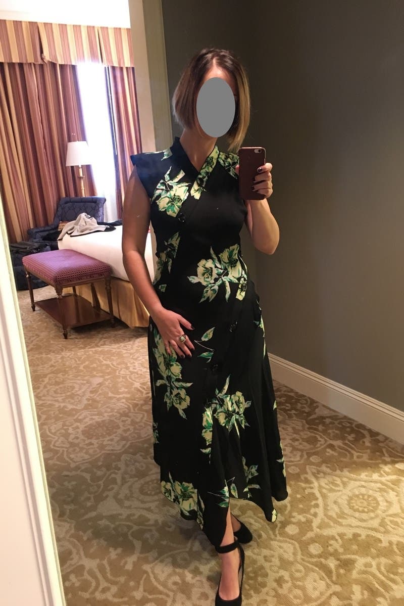 新品　PROENZA SCHOULER レース　ワンピース Midi Dress PROENZA SCHOULER Marlowe embellished metallic knitted midi