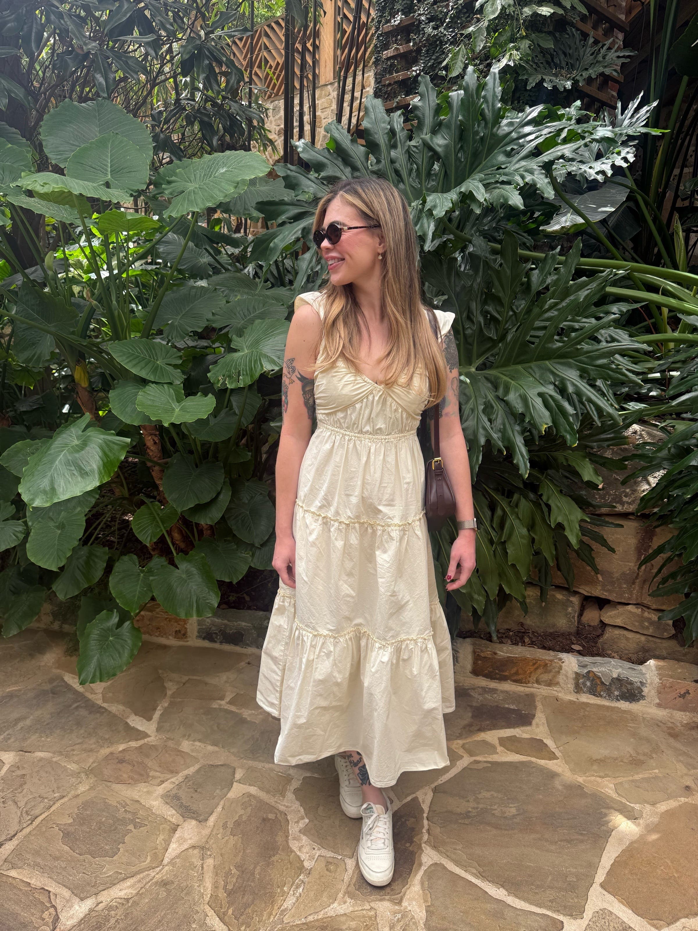 Tiered V-Neck Dress by Derek Lam 10 Crosby x RTR | Rent the Runway