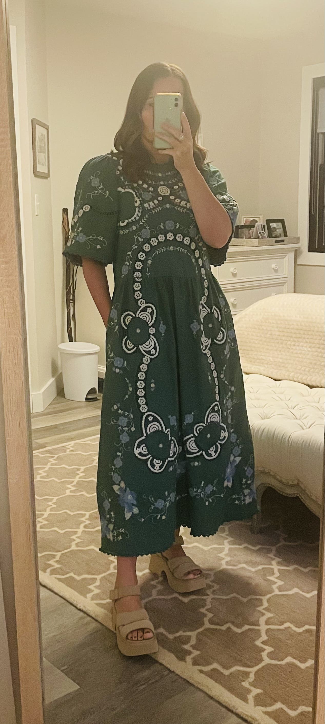 Vesna Embroidered Dress by Sea New York | Rent the Runway