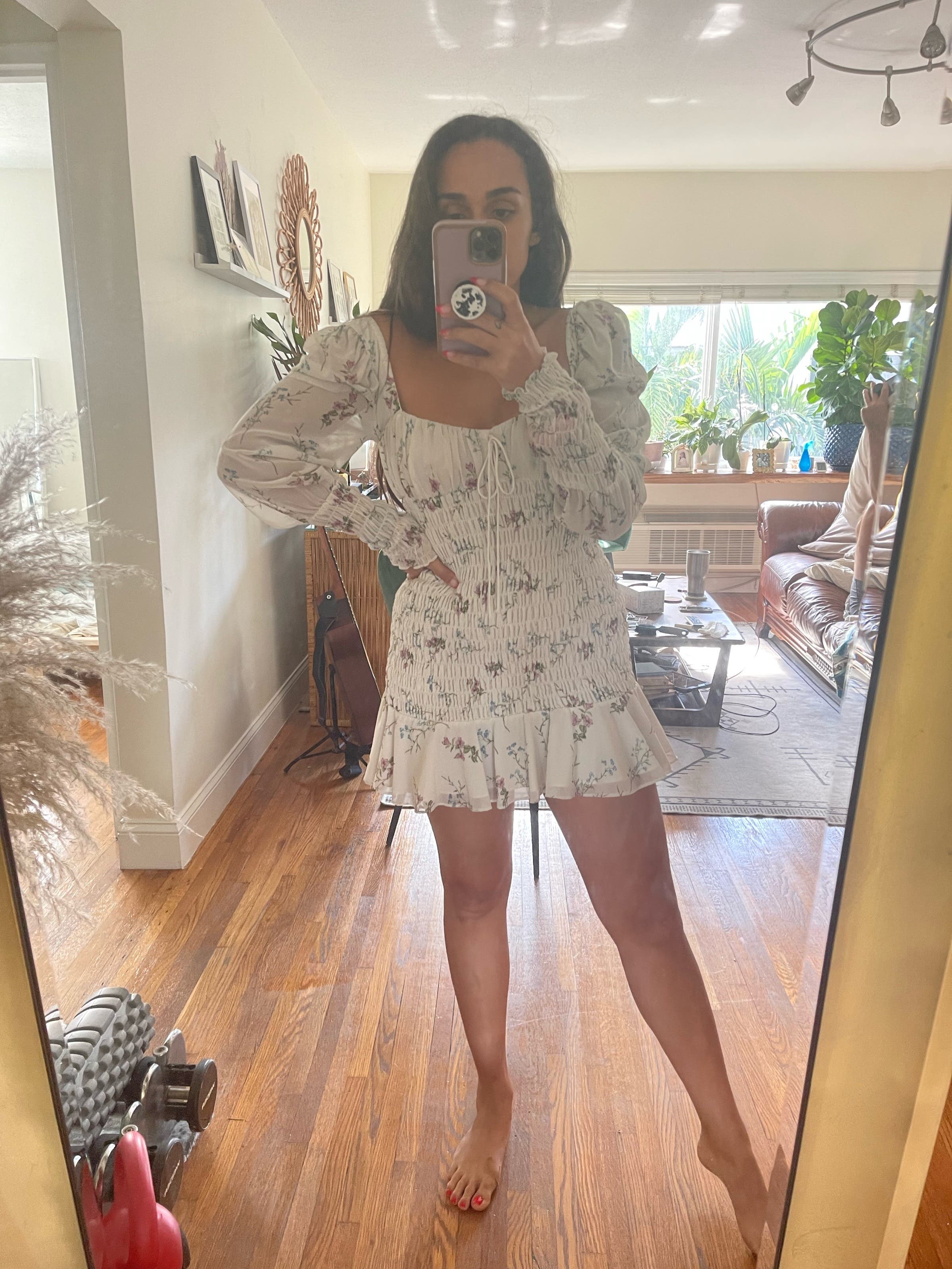 orange casual mini dress Trouble Orange Mini Dress