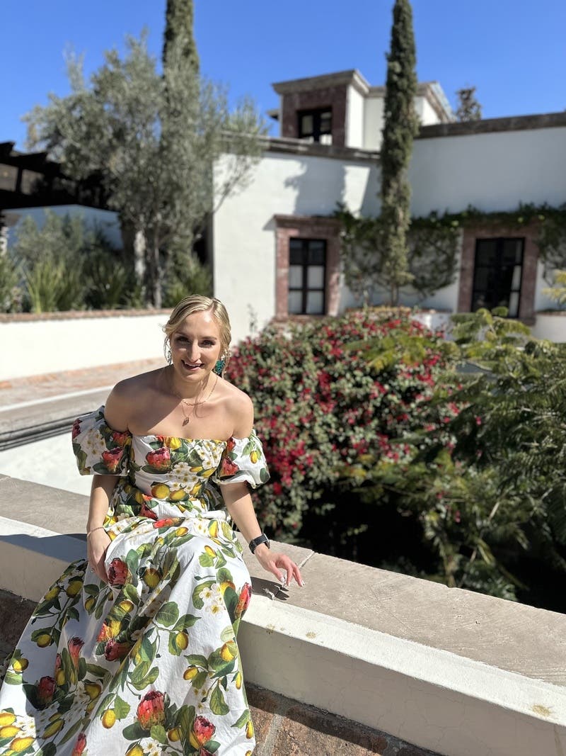 ワンピース Lumignon Riobon border nermaid dress Lumignon Riobon border nermaid dress ブルー lumignon Riobon