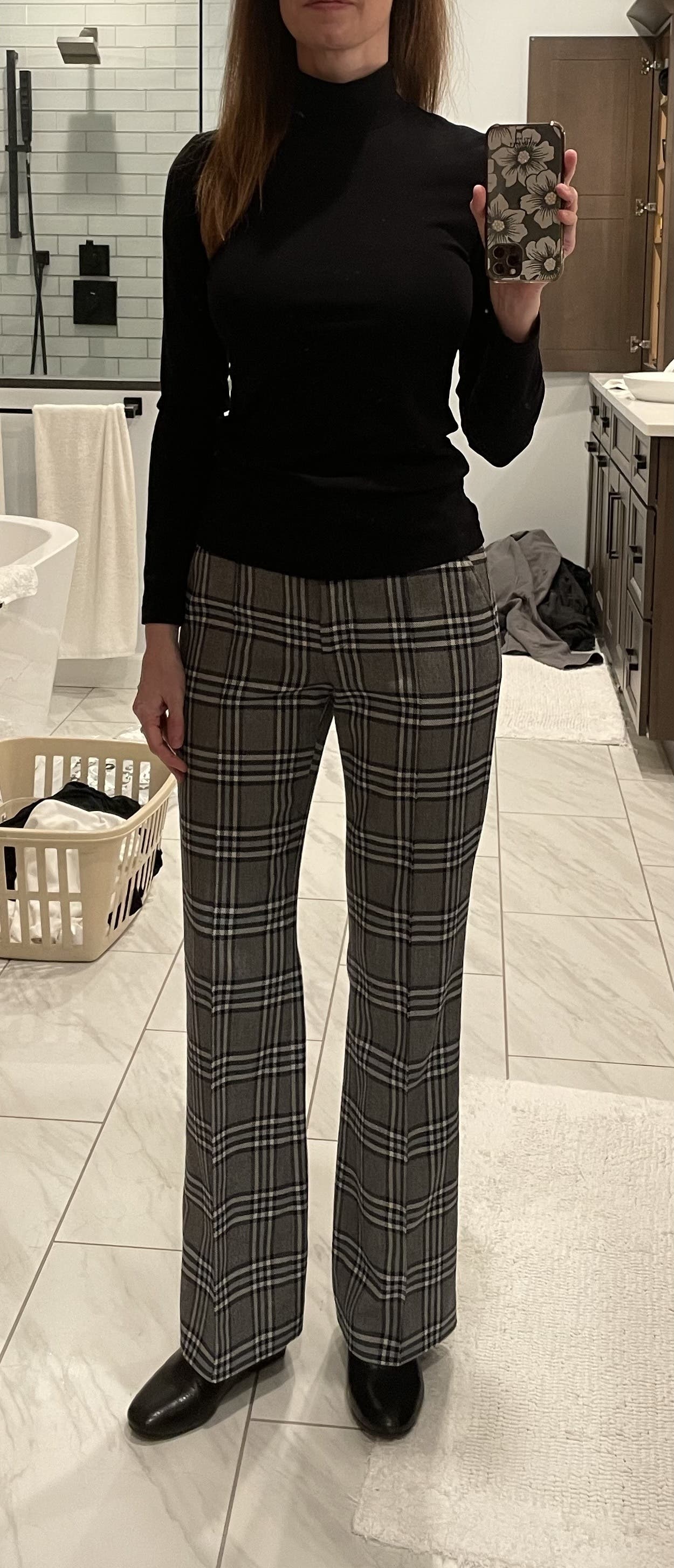 Multi Blue Plaid Pants by See by Chloé | Rent the Runway