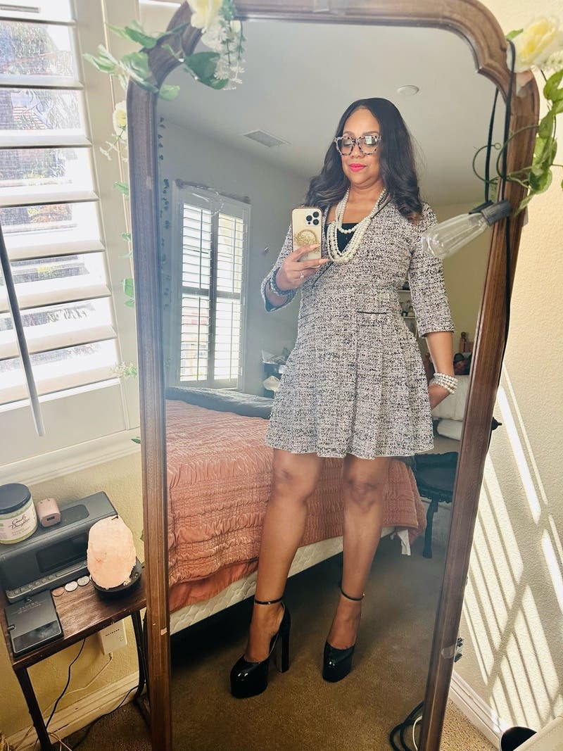 Tweed Mini Dress by Maje | Rent the Runway