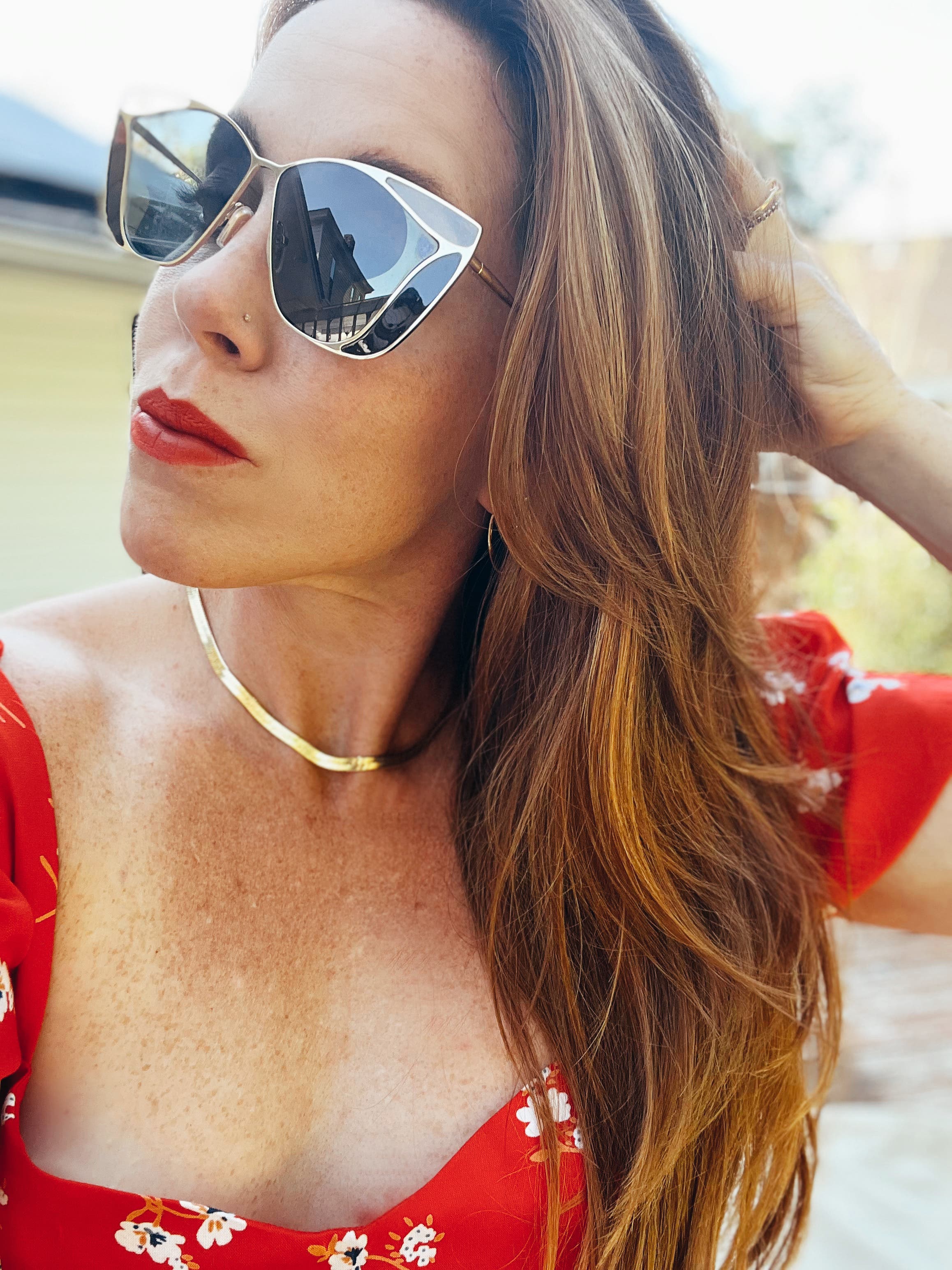 Cat-Eye Sunglasses by Chloé | Rent the Runway