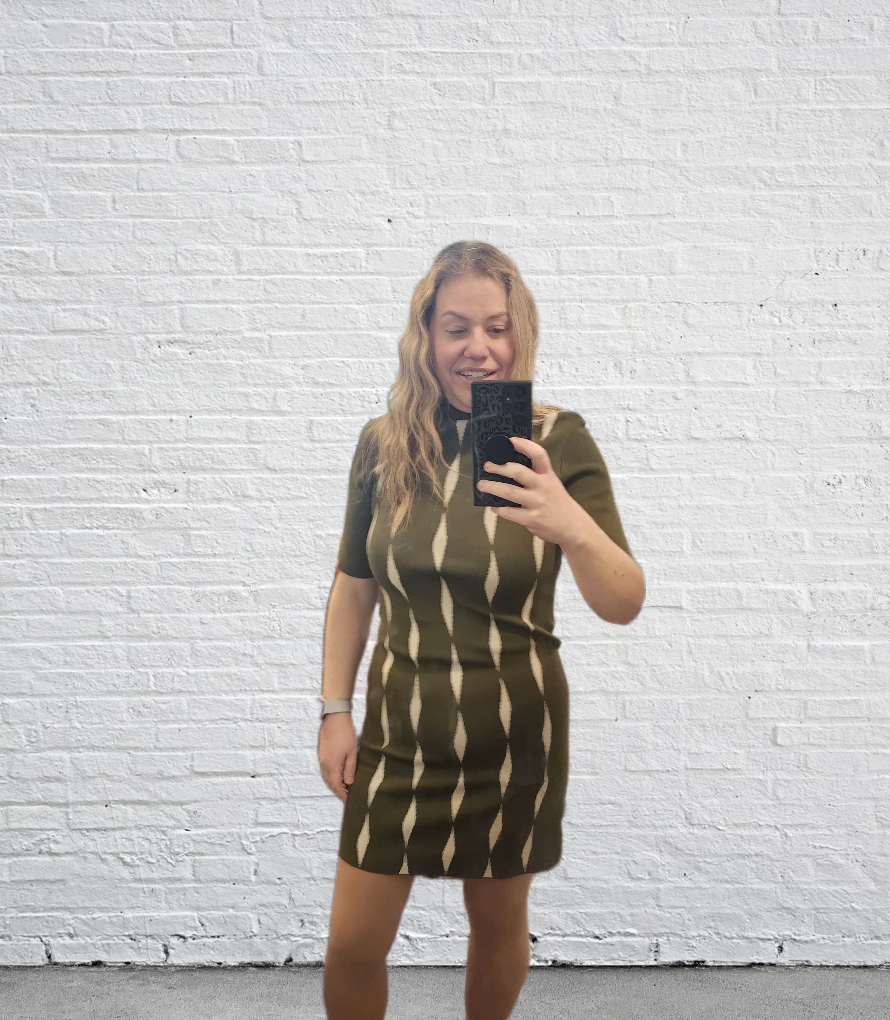 Jacquard Dress by Saunders x RTR | Rent the Runway